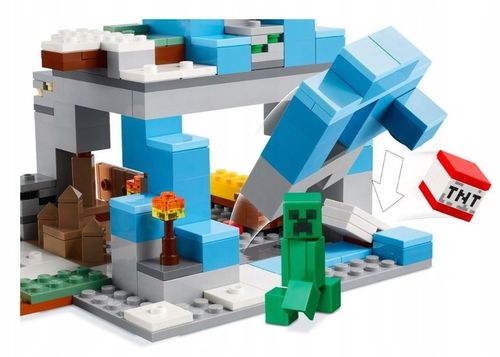 LEGO Minecraft 21243 Ośnieżone szczyty na Arena.pl