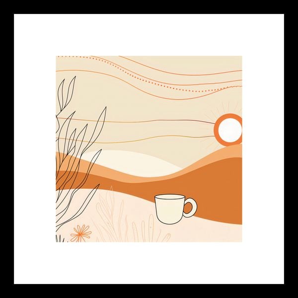 Plakat 20x20cm Ranna Pora zdjęcie 3