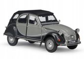 1:24 2CV 6 Charleston Model Diecast Metal Car Grey