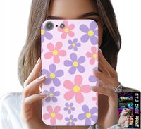 ETUI DO IPHONE 5 / 5S / 5C - KOLOROWE STOKROTKI, STOKROTKA, KWIATKI
