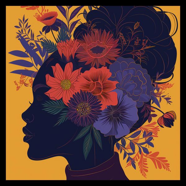 Plakat 30x30cm Botaniczna Muza zdjęcie 2