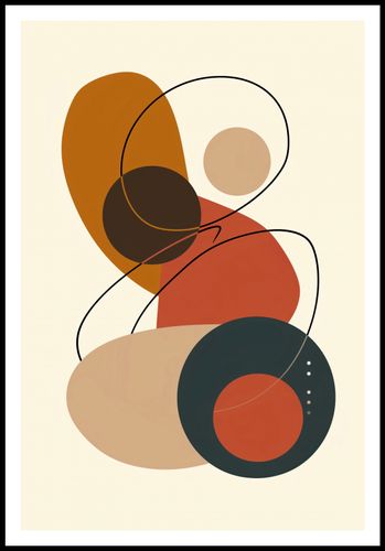 Plakat 68x101cm Geometria Harmonii na Arena.pl