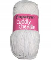 WŁÓCZKA PAPATYA CUDDLY CHENILLE - JASNO SZARA 2520