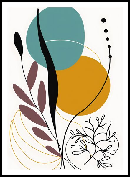 Plakat 64x90cm Akwarelowe Przebudzenie zdjęcie 3