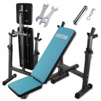 ławka treningowa do ćwiczeń składana regulowana lacestone wytrzymała