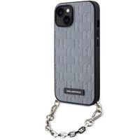 Karl Lagerfeld KLHCP14SSACKLHPG iPhone 14 6.1" srebrny/silver hardcase