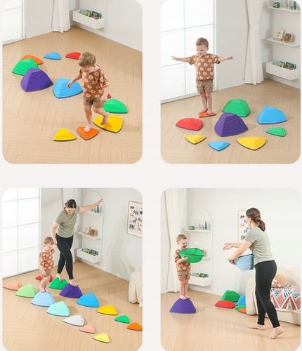 KAMIENIE RZECZNE DYSKI BALANSUJĄCE TRENING RÓWNOWAGI ŚCIEŻKA SENSORYCZNA na Arena.pl