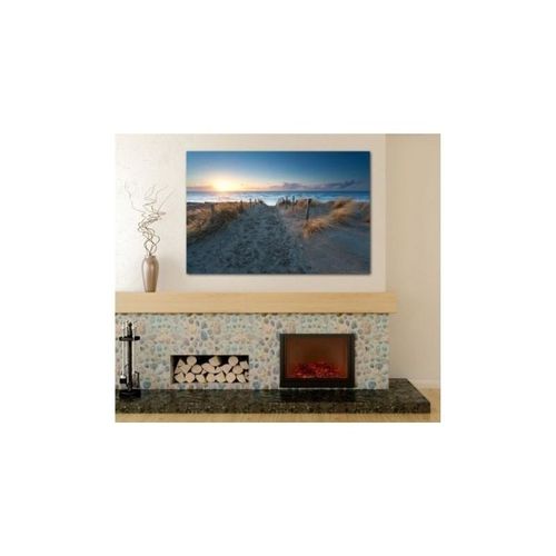 Emaga Obraz na płótnie, Zachód słońca nad morzem - 100x70 na Arena.pl