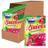 Gellwe Kisiel smak żurawinowy 38 g X 20 sztuk