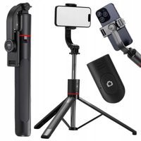 Selfie stick uchwyt na telefon kijek tripod statyw bluetooth 5.2 + pilot