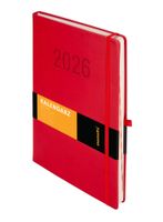 KALENDARZ 2026 MEMOFIX A4 DNS CZERWONY ANTRA