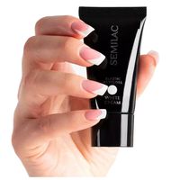 SEMILAC Acrylgel Elastic Flexy Akrylożel White Cream 30g