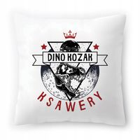 Poduszka Dla Ksawerego Na Urodziny Ze Zdjęciem Na Prezent Biała 40X40 Cm