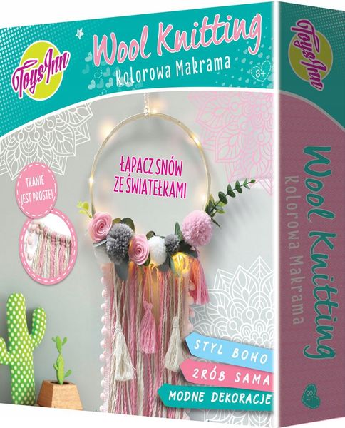 MAKRAMA ŁAPACZ SNÓW 7434 zdjęcie 1