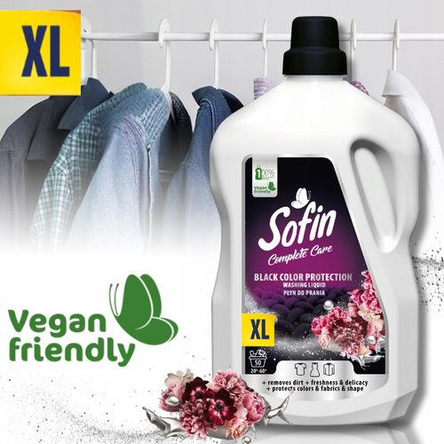 SOFIN Płyn do Prania Color Black Ochrona Kolorów i Tkanin 2 x 2,5l 100 prań na Arena.pl