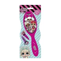 Cartoon L.O.L Surprise Szczotka Do Włosów + 2 Spinki