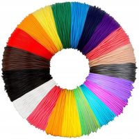 WKŁADY DO DŁUGOPISU GALAXIA PEN Filament PLA - ZESTAW 20 KOLORÓW MIX 100 m