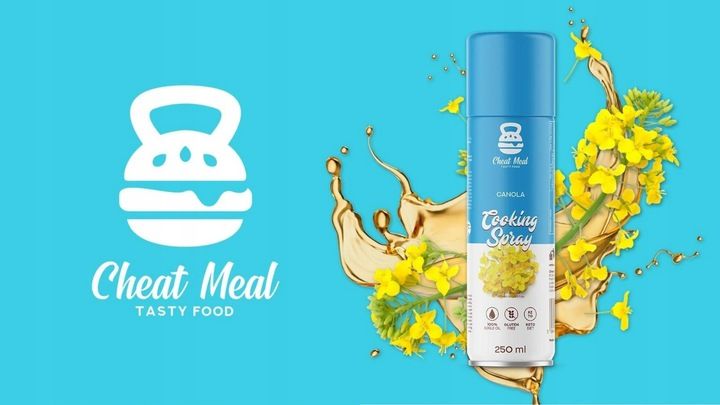 OLEJ RZEPAKOWY + MASŁO W SPRAYU COOKING SPRAY DIETA ODCHUDZANIE zestaw zdjęcie 8