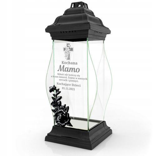 ZNICZ XXL z GRAWEREM na GRÓB CMENTARZ na Arena.pl