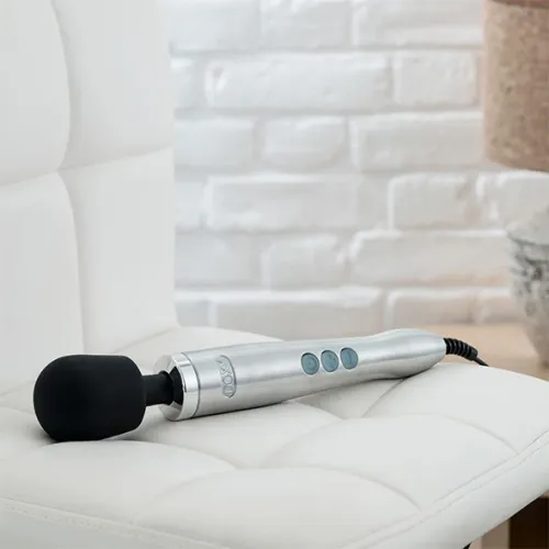 Masażer - Doxy Die Cast Wand Massager Silver na Arena.pl