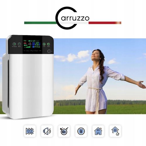 Duży AUTOMATYCZNY OCZYSZCZACZ POWIETRZA HEPA + jonizacja sterylizacja na Arena.pl