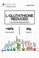 L-glutathione reduced – L-glutation zredukowany | CZYSTOŚĆ >98% | 50G