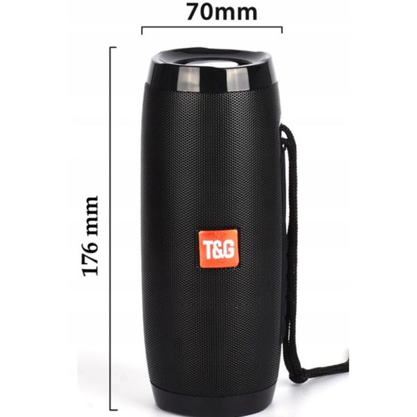 TG-157 Głośnik Bezprzewodowy Bluetooth Boombox Led zdjęcie 8