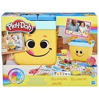 PLAY-DOH CIASTOLINA ZESTAW PIKNIK NAUKA KSZTAŁTÓW 6 TUB KOSZ PIKNIKOWY MATA
