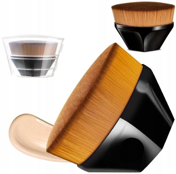 Pędzel Gęsty Miękki Do Podkładu Fluid Jednolity zdjęcie 3