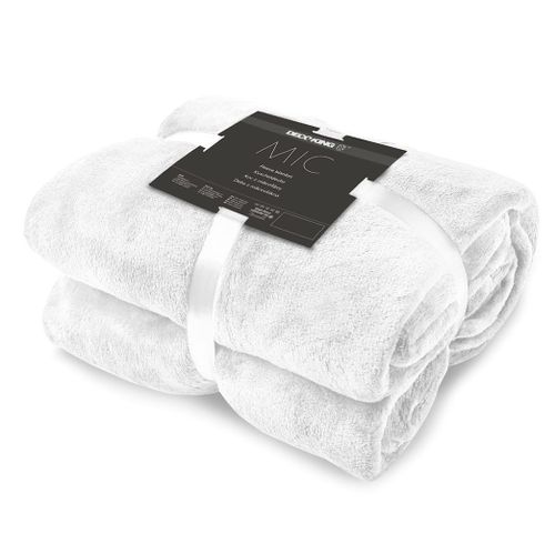 Koc DecoKing WHITE 70x150 na Arena.pl