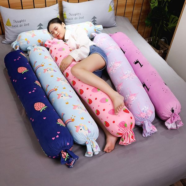 Poduszka Cylindryczna - Wałek -  NOWOŚĆ! Jednorożec 65cm zdjęcie 2