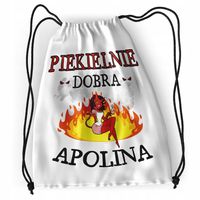 Plecak Dla Apoliny Sportowy Szkolny Worek Torba Z Nadrukiem Ze Zdjęciem