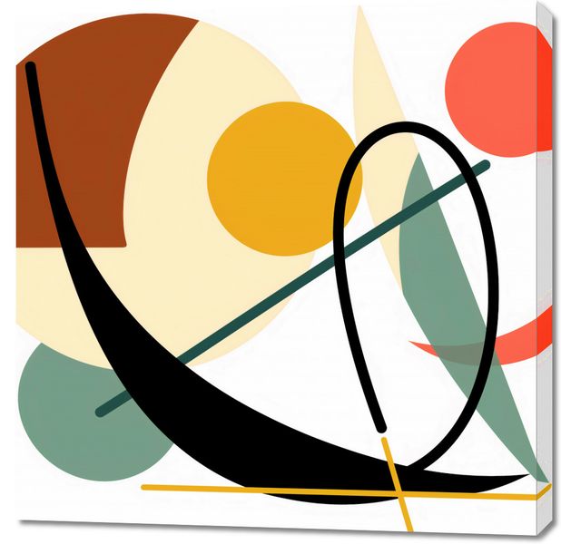 Obraz 90x90cm Ruch Sztuki zdjęcie 1