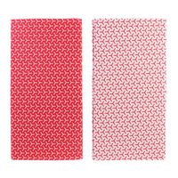 Zestaw 2 mat przedłużających świeżość do lodówki czerwony