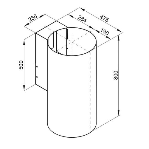 OKAP KUCHENNY LANILIA NEWELIO 39.1 WHITE na Arena.pl