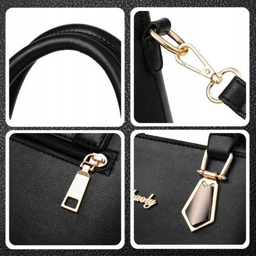 DAMSKA TOREBKA 2w1 SKÓRZANA NA PASKU DLA KOBIET PREZENT DO PRACY na Arena.pl