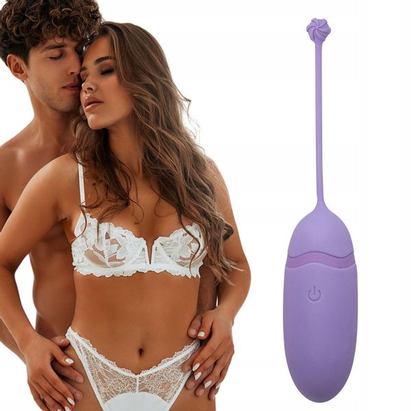 Jajeczko dopochwowe, silikonowe. Sterowane pilotem. zdjęcie 2