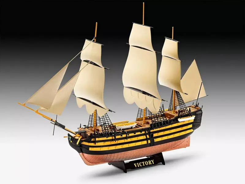 Model do sklejania. HMS Victory, 1:450 zdjęcie 9