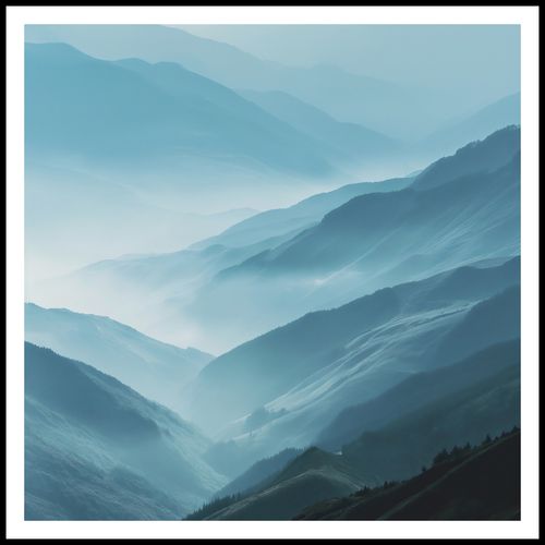 Plakat 80x80cm Między Chmurami na Arena.pl