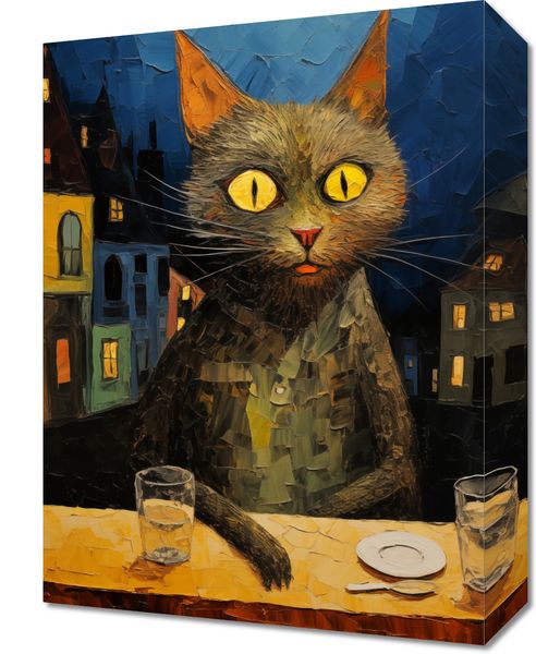 Obraz 30x40cm Nocny Obserwator zdjęcie 1