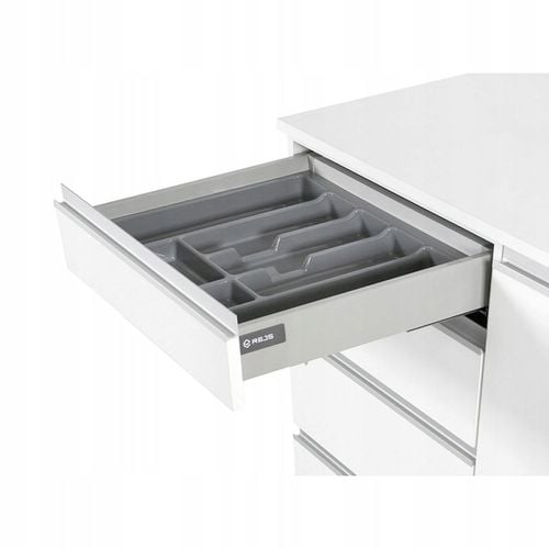 Wkład do szuflad UNI 40 - organizer szufladowy 330x430 mm Metalic na Arena.pl