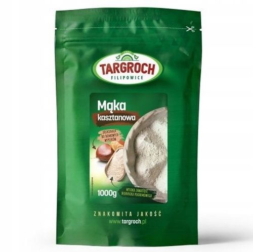MĄKA KASZTANOWA z Kasztanów Jadalnych 1kg 1000g NATURALNA na Arena.pl