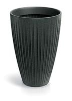 doniczka latia round high - granit - pp-tlro40hg