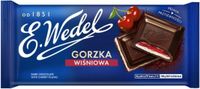 WEDEL CZEKOLADA 100G GORZKA WIŚNIOWA