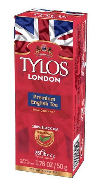 TYLOS London Herbata czarna 25 tb zdjęcie 1