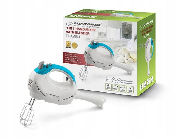 MOCNY MIKSER RĘCZNY Z BLENDEREM 2W1 300W zdjęcie 6