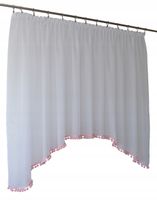 FIRANKA DZIECIĘCA Maja z pomponami 400 x 145