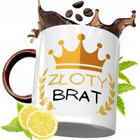 Kubek Bordowy Dla Brata Na Urodziny Prezent Z Nadrukiem Ze Zdjęciem