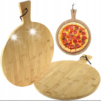 Deska do serowania pizzy 35 cm Kinghoff bambus