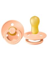 BIBS : PEACH SUNSET S Smoczek Uspokajający kauczuk Hevea